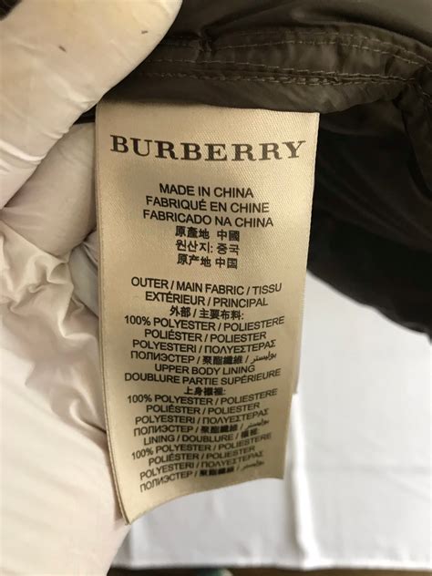 burberry brit make in china|where is Burberry from.